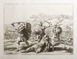 Combattimento degli Orazj, e Curiazj, sotto il Regno di Ostilio (kampen mellem Horatierne og Curatierne)