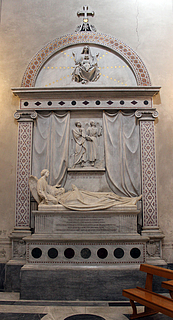 Ferdinand Pettrich: Gravmæle Bartolommeo Pacca, 1863, Santa Maria in Portico in Campitelli, Rom