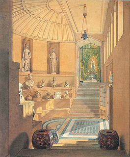Penry Williams: Amfiteatret på The Deepdene, 1826 - Copyright tilhører Lambeth Archives, London