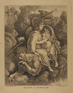 Dante og Vergil på Geryon