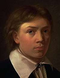 Constantin Hansen: Selvportræt, 1825
