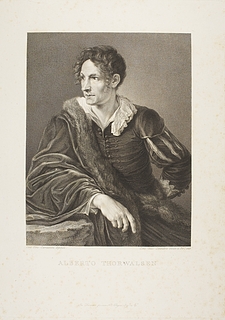 Portræt af Thorvaldsen