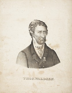 Portræt af Thorvaldsen