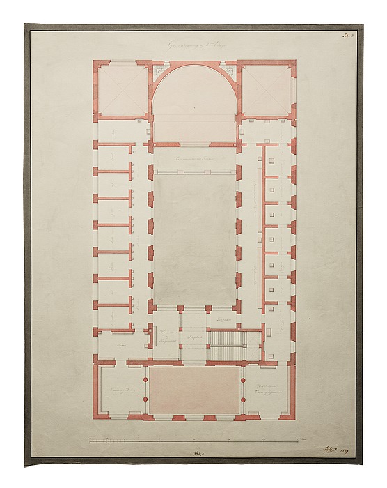 Thorvaldsens Museum, plan af første sal