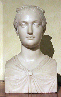 P. Tenerani: Vittoria Caldoni, marmor, 1821, Museo di Roma