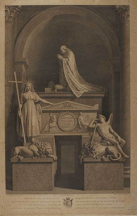 Monument over Clement 13.