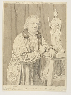Portræt af Thorvaldsen