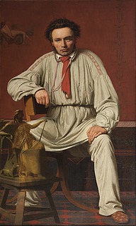 Christian Købke: Portræt af Hermann Freund, 1838 - Copyright tilhører Det Kongelige Akademi for de Skønne Kunster, Akademiraadet (Frida Gregersen)