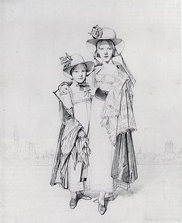 J.A.D. Ingres: Harriet Mary et Catherine Caroline Montagu