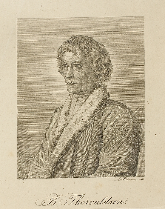 Portræt af Thorvaldsen