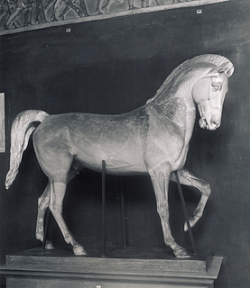 Bertel Thorvaldsen: Hesten til rytterstatuen af Maximilian I, 1833-1835 - Copyright tilhører Thorvaldsens Museum