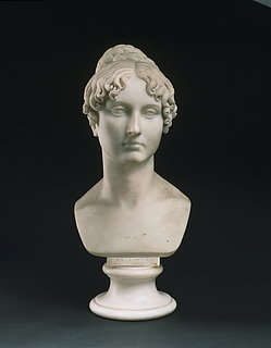 Thorvaldsen: Harriet Frances Pellew, marmor, 56 cm, Philadelphia Museum of Art, inv. no. 1994-1-1