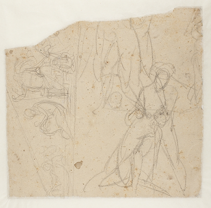 Achilleus og Penthesilea. Fronton til Råd- og Domhuset