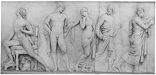 Briseis and Achilles, National M.K. Čiurlionis Art Museum
