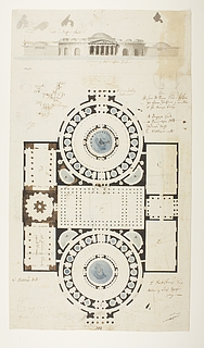 Badeanstalt, grundplan