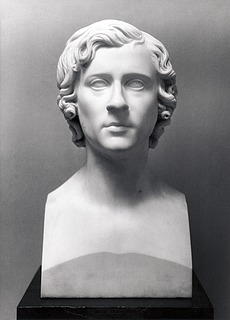 Thorvaldsen: J.C. Dahl, marmor, færdiggjort 1827, Bergen Kunstmuseum / Kode