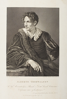 Portrait of Bertel Thorvaldsen
