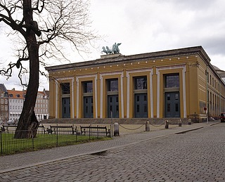 Thorvaldsens Museum, facaden mod sydvest