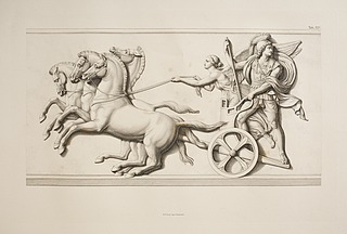 Alexander den Store på sin vogn
