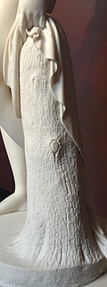 Detail of Thorvaldsen, Venus with the Apple, marble, Thorvaldsens Museum