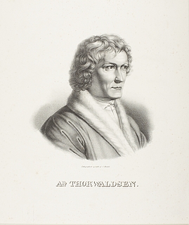 Portræt af Thorvaldsen