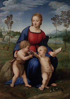 Raffaello Sanzio: Madonna del Cardellino, 1507 (Public Domain)