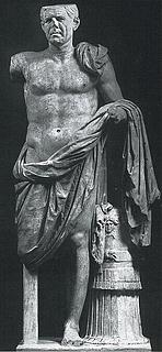 Romersk feltherrestatue, kaldet Tivoli-generalen. 1. årh. f.Kr. Marmor. (Museo Nazionale, Rom)