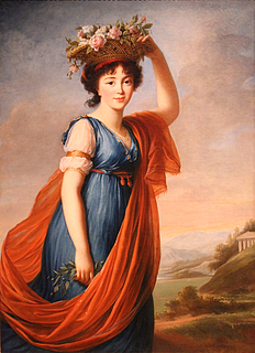 Elisabeth Louise Vigée-LeBrun: Jevdokija Ivanovna Golitsyna, olie på lærred, 137 x 99 cm, 1799, Utah Museum of Fine Arts, Salt Lake City