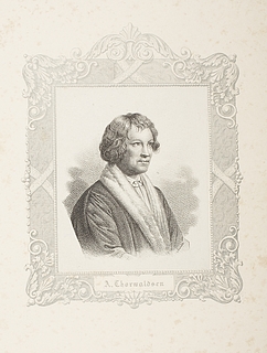 Portræt af Thorvaldsen