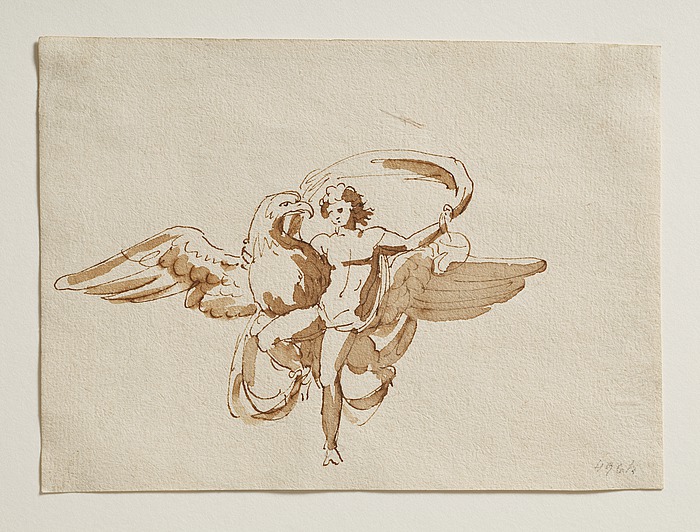 Ganymede and the Eagle C776r - Thorvaldsensmuseum