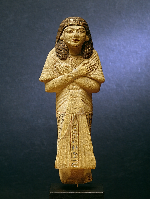 Shabti. Egyptian, 19th Dynasty H360 - Thorvaldsensmuseum