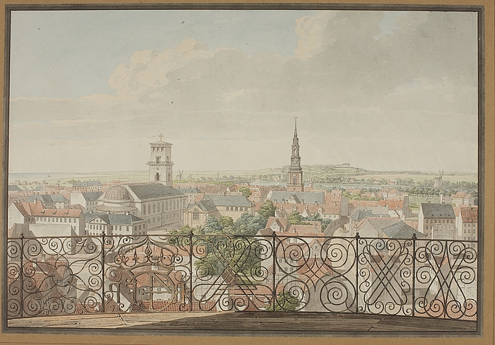 Udsigt over København fra Rundetårn