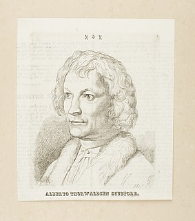Portræt af Thorvaldsen