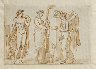 Bacchus, Diana og Victoria (?)