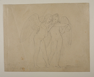 Bertel Thorvaldsen: To syngende engle, 5.6.1842 (Copyright Thorvaldsen Museum)