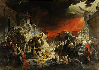 Karel Pàvlovic Brjullòv: Pompejis sidste dag, 1830-33