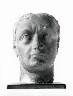 Portrætskulptur af en romersk kejser (?). Renæssance