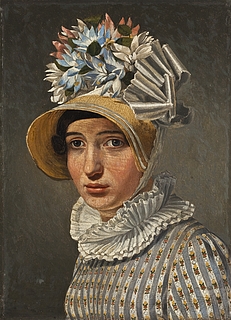 Portræt af ubekendt dame, antagelig Eckersbergs romerske model Maddalena