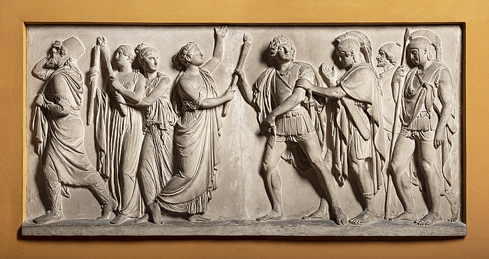 Alexander den Store sætter Persepolis i brand