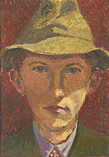 Robert Risager: Selvportræt, 1940
