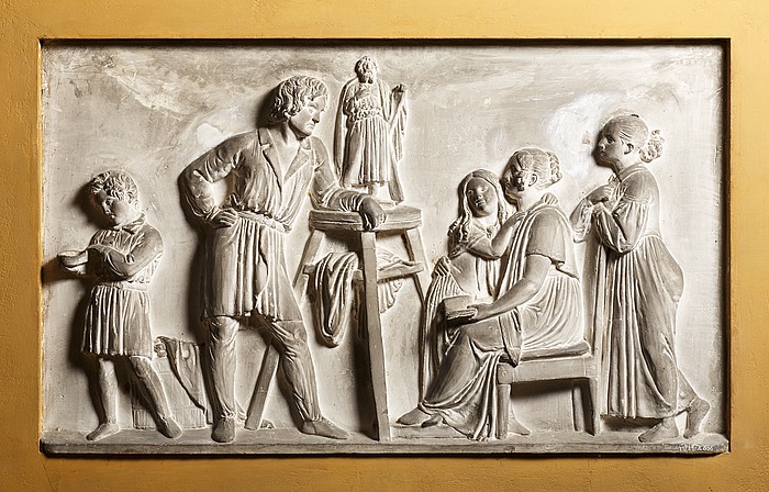 Thorvaldsen hos familien Stampe