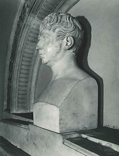 Thorvaldsen: Pietro Benvenuti, 1813, marmor, Benvenutis gravmæle, S. Lorenzo, Firenze