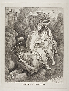 Dante og Vergil på Geryon