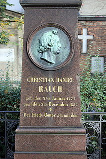 Gravmæle for C.D. Rauch, Dorotheenstädtischer Friedhof, Berlin