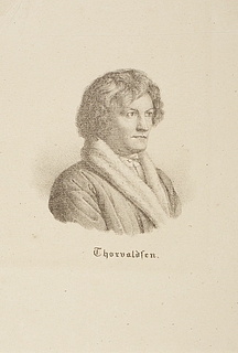 Portræt af Thorvaldsen
