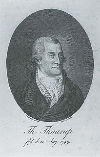 Andreas Flindt: Thomas Thaarup, ca. 1795