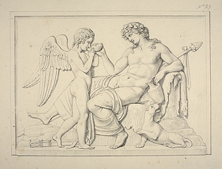 Amor og Bacchus