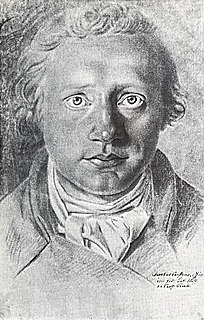 Asmus Jacob Carstens: Selvportræt (ca. 1785)