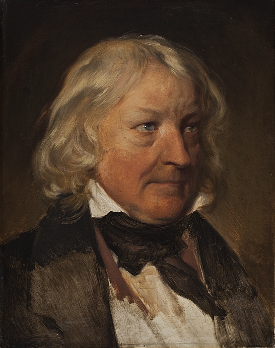 Portræt af Thorvaldsen