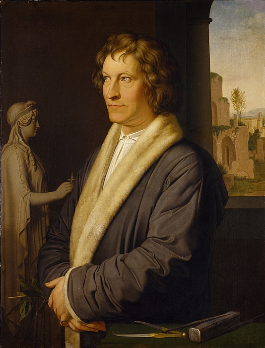 Portræt af Thorvaldsen
